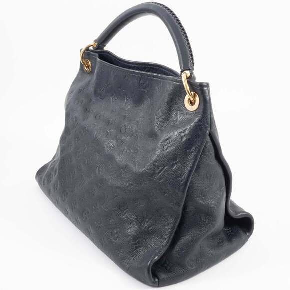 Louis Vuitton Artsy MM Shoulder Bag M93448 Monogram Empreinte Leather Black W... - Picture 9 of 16